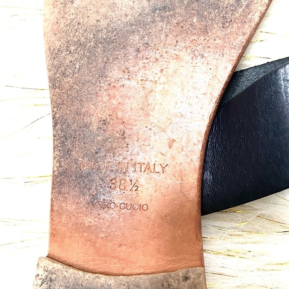 Joie A la Plage• Sable Leather Sandals strap leather slide sandal - Picture 6 of 10